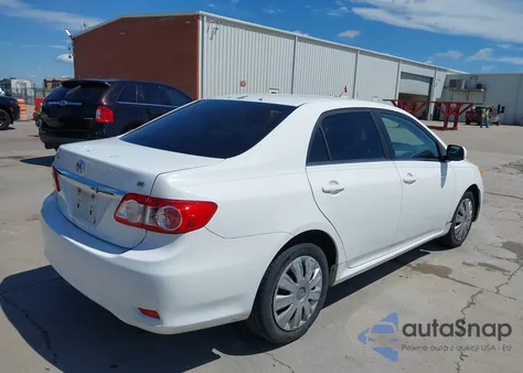 2013 Toyota Corolla Le z USA, uszkodzony, nr VIN JTDBU4EE1DJ116283